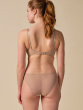 Glossies Lace Sheer Moulded Bra - Nude