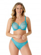 Glossies Lace Brief - Turquoise Sea
