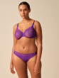 Glossies Lace Brief - Ultra Violet