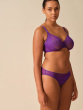 Glossies Lace Brief - Ultra Violet