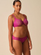 Glossies Lace Brief - Vivid Fuchsia
