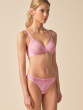 Glossies Lace Thong - Sweet Lilac