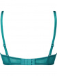 Glossies Lace Sheer Moulded Bra - Deep Teal