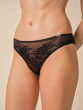 Glossies Lace Brief - Black