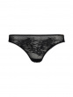 Glossies Lace Brief - Black