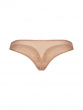 Glossies Lace Thong - Beige