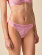 Glossies Lace Thong - Sweet Lilac