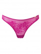 Glossies Lace Thong - Vivid Fuchsia