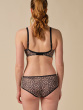 Glossies Leopard Sheer Moulded Bra - Animal Print