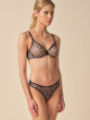 Glossies Leopard Thong - Animal Print