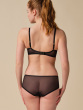 Encore Padded High Apex Bra - Black/Nude
