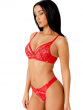 Encore Padded High Apex Bra - Allure Red