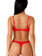 Encore Padded High Apex Bra - Allure Red