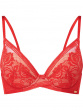 Encore Padded High Apex Bra - Allure Red