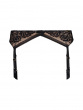 Encore Suspender - Black/Nude