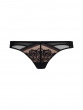 Encore Thong - Black/Nude