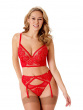 Encore Suspender - Allure Red
