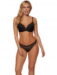 Swirl Thong - Black