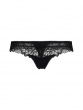 Swirl Thong - Black