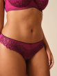Swirl Thong - Raspberry