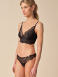 Swirl Thong - Black