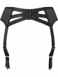 VIP Confession Suspender - Black/Burgundy