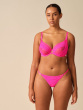 Envy Non Padded Plunge Bra - Pink Glo