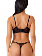 Suspense Longline Padded Bra - Black