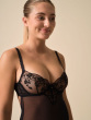 VIP Taboo Non Padded Balcony Body - Black