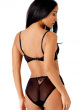 Rebel Non Padded Balcony Bra - Black