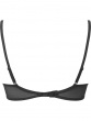 Rebel Non Padded Balcony Bra - Black