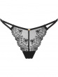 Rebel Strappy Thong - Black