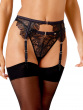 VIP Lavish Suspender - Black