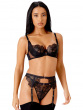 VIP Lavish Suspender - Black