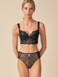 VIP Intrigue High Waist Brief - Black