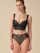 VIP Intrigue High Waist Brief - Black