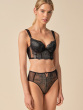 VIP Intrigue High Waist Brief - Black