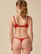 Viva Non Padded Plunge Bra - Tango Red