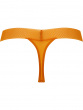 Glossies Tanga Thong - Mango Sorbet. Sheer tanga thong, almost see-through, lingerie. Gossard lingerie, back thong cut out
