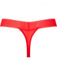 Glossies Tanga Thong - Salsa Red