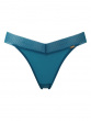 Glossies Tanga Thong - Teal