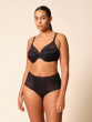 Glossies High Apex Light Padded Bra - Black