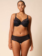 Glossies High Apex Light Padded Bra - Black
