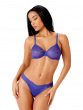 Glossies Sheer Moulded Bra - Spectrum Blue
