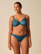 Glossies Tanga Thong - Teal