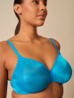 Glossies Sheer Bra - Atomic Blue