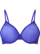 Glossies Sheer Moulded Bra - Spectrum Blue