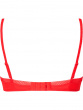 Glossies Sheer Moulded Bra - Salsa Red