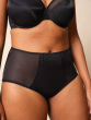Glossies Deep Short - Black