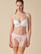 Superboost Lace Suspender - White